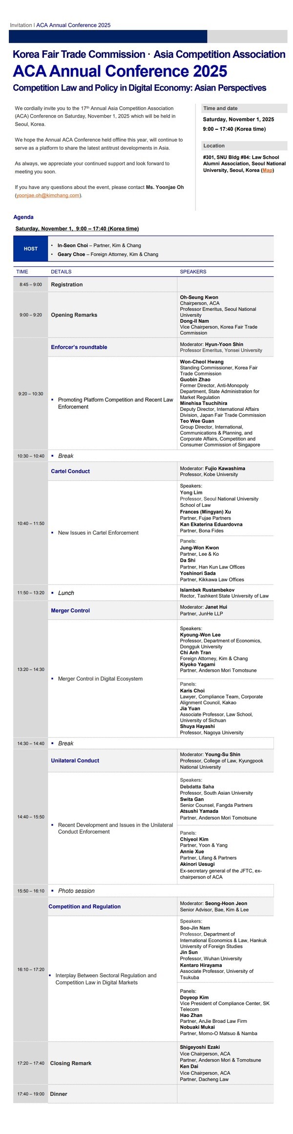 Competition Law and Policy in Digital Economy: Asia Perspectives